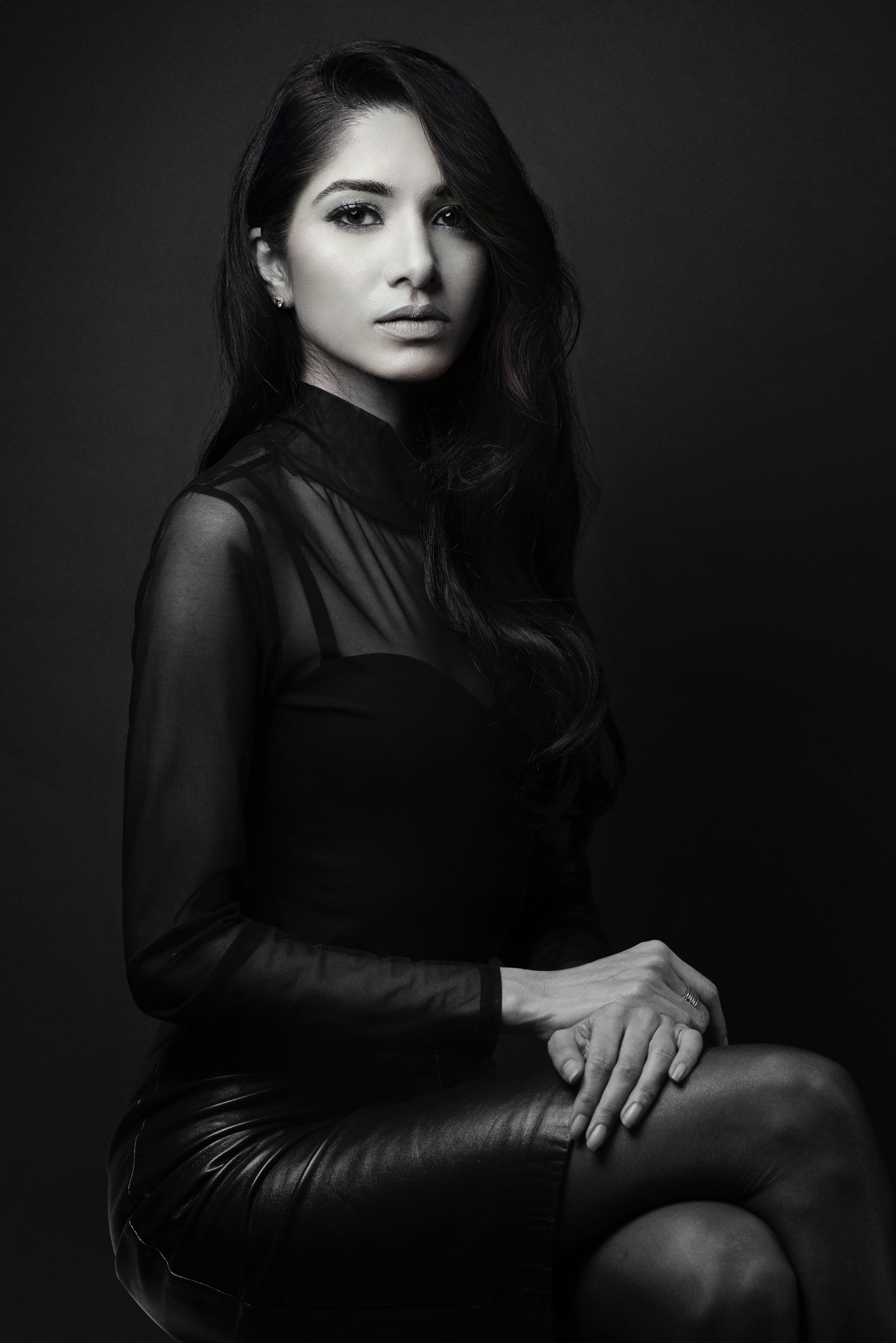 Portrait of Rashmi Narendra, founder of Half Human Half Machine.